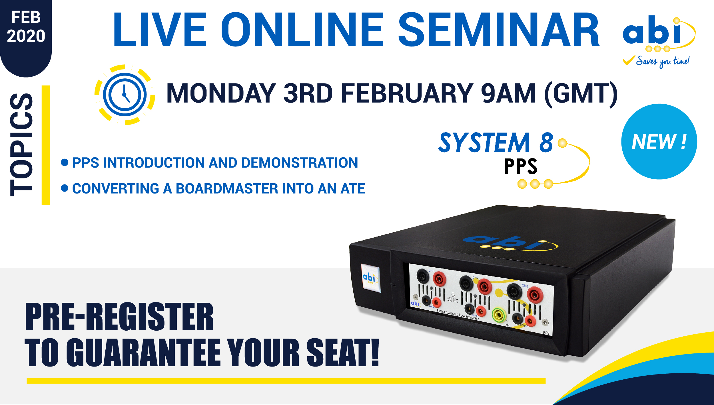 Live ABI Electronic Webinar